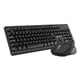 Portronics Key3 Combo Multimedia Wireless Keyboard & Mouse Set/Combo, 2.4 GHz Wireless, Silent Button Design with Shortcut Key Function